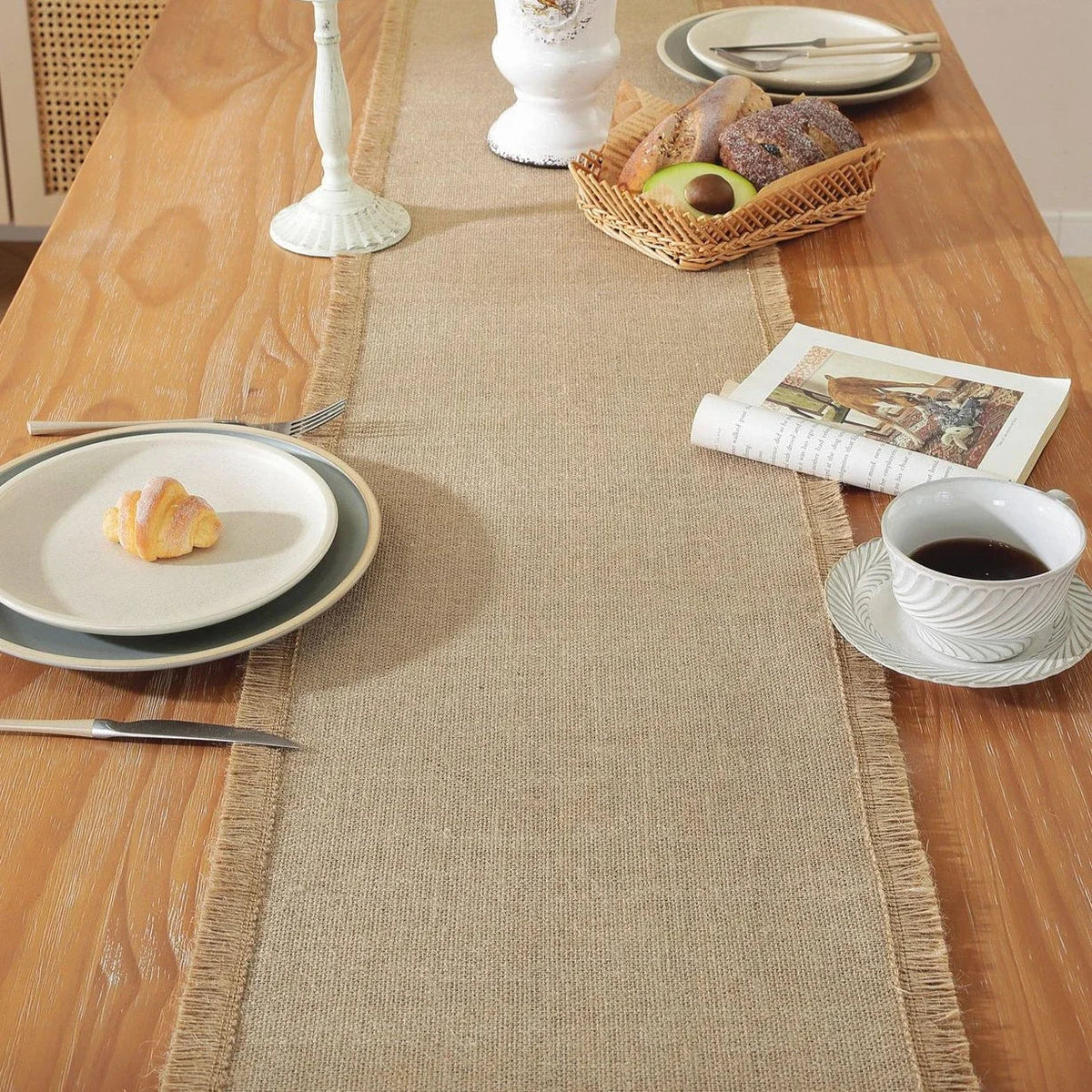 Chemin de table en lin, plusieurs longueurs - Univers De La Table