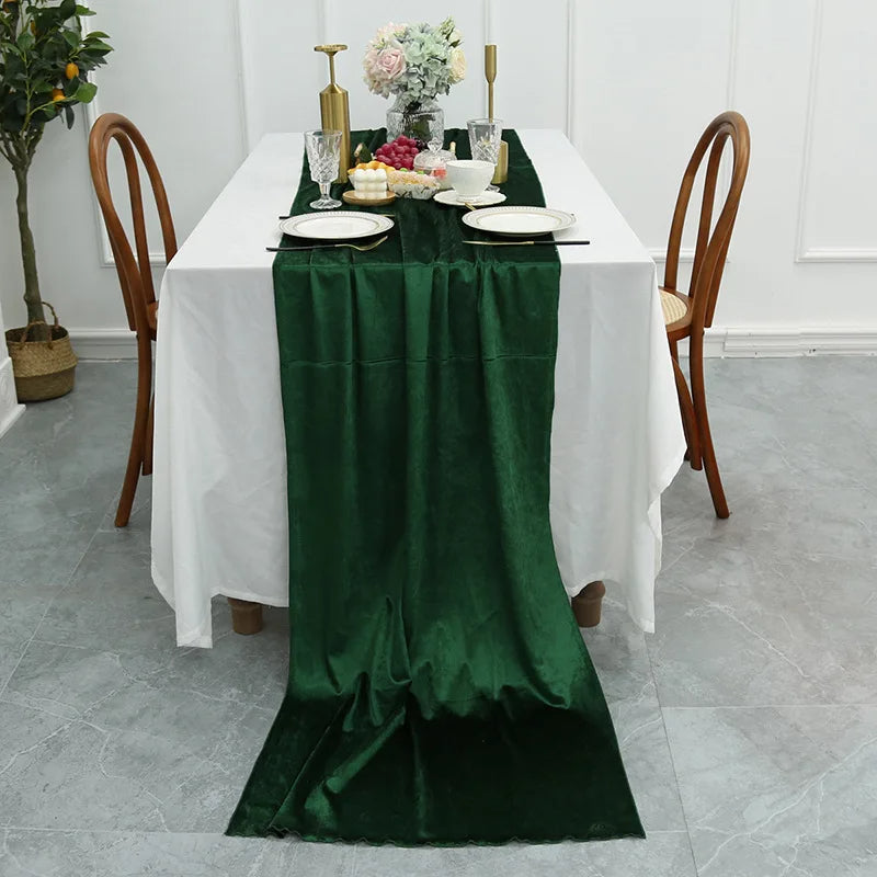 Chemin de table vert - Univers De La Table
