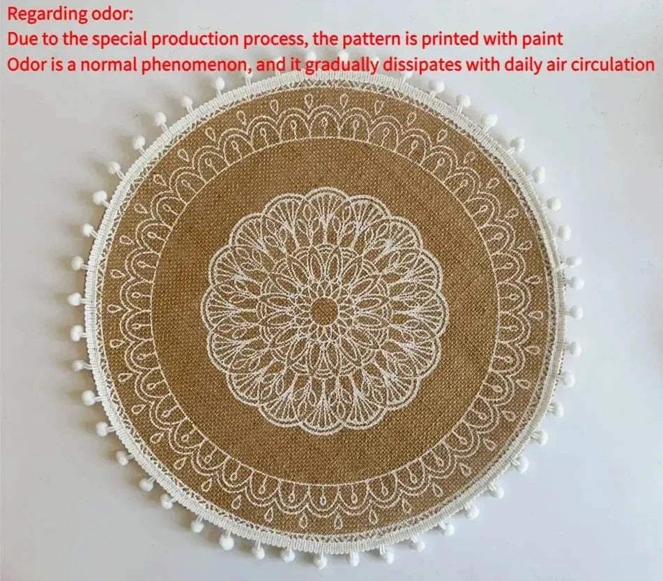 Grand set de table rond 33 à 40 cm - Univers De La Table