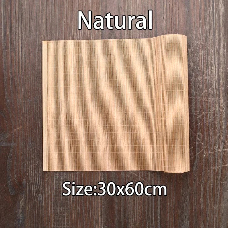 Set de table rectangulaire en bambou bois naturel - Univers De La Table