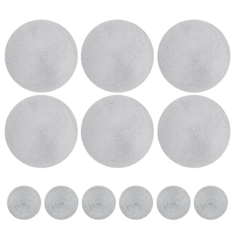 Set de table rond 34 cm - lot de 6 - Univers De La Table
