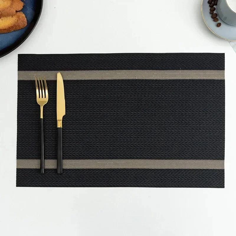 Set de table rectangulaire design lavable 30 x 45 cm - Univers De La Table