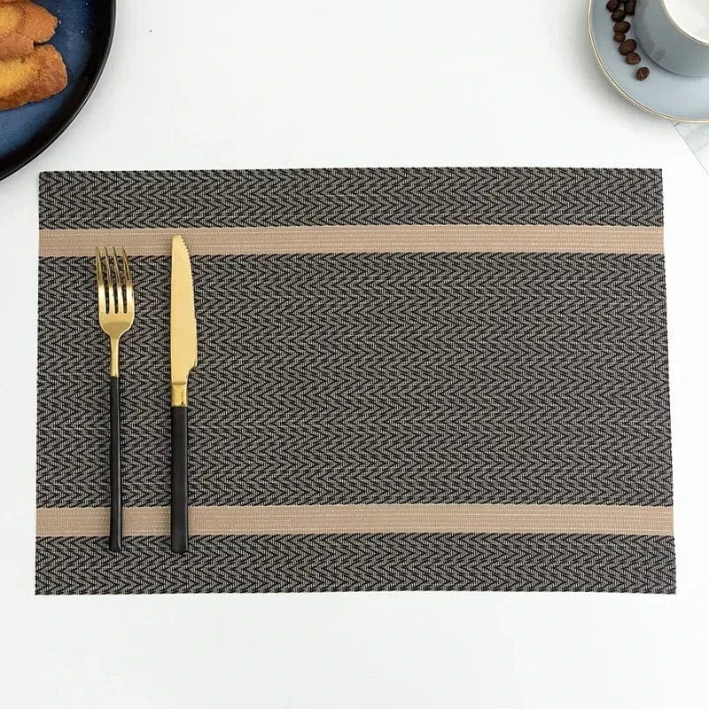 Set de table rectangulaire design lavable 30 x 45 cm - Univers De La Table