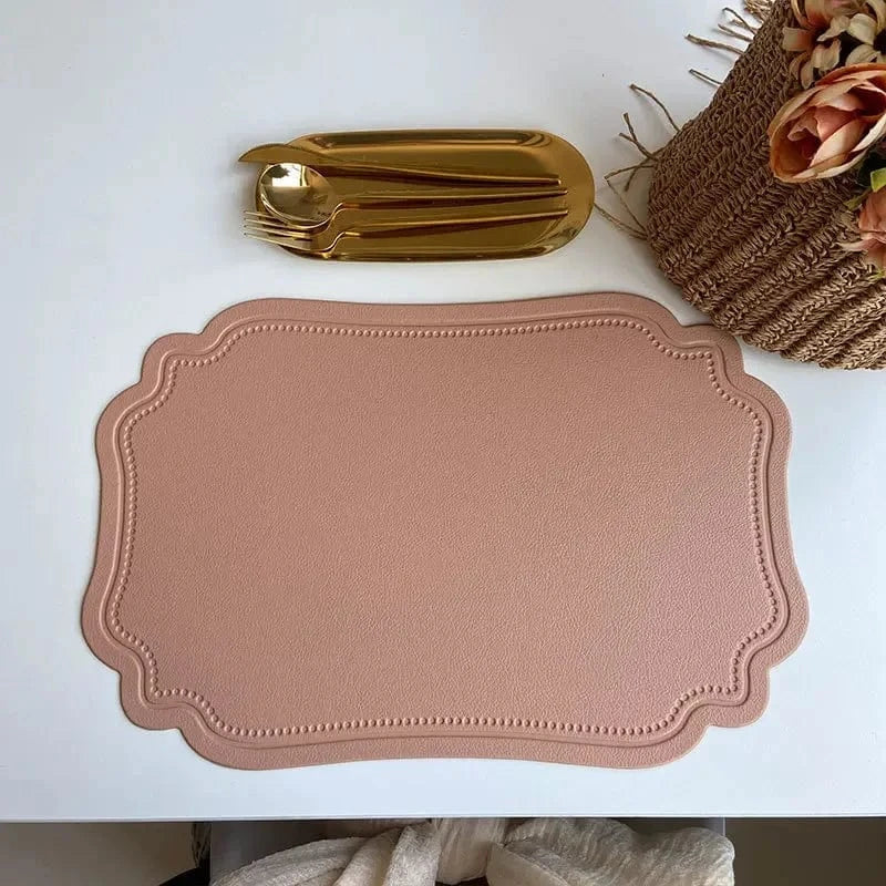 Set de table design en PVC, forme irrégulière - Univers De La Table
