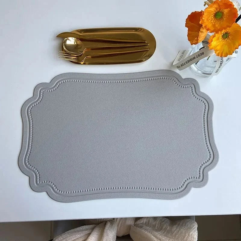 Set de table design en PVC, forme irrégulière - Univers De La Table