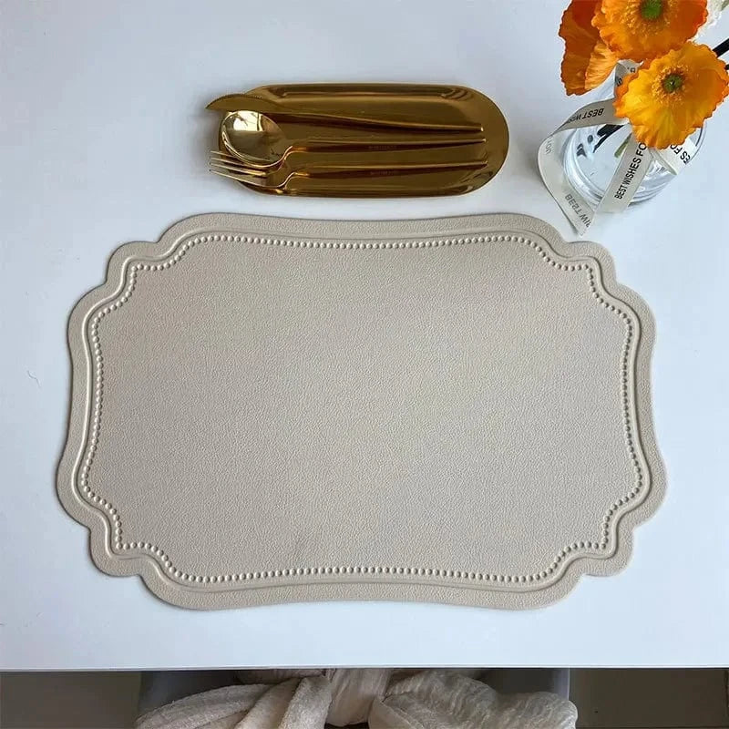 Set de table design en PVC, forme irrégulière - Univers De La Table