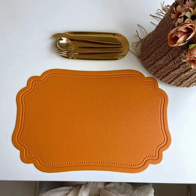 Set de table design en PVC, forme irrégulière - Univers De La Table