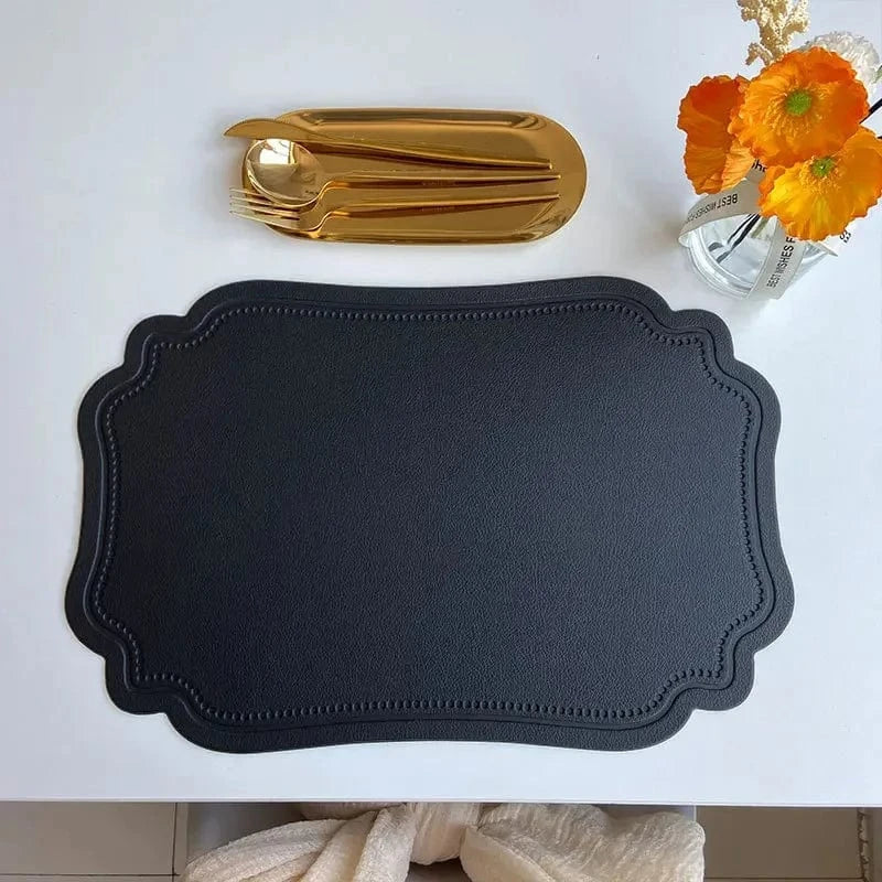 Set de table design en PVC, forme irrégulière - Univers De La Table