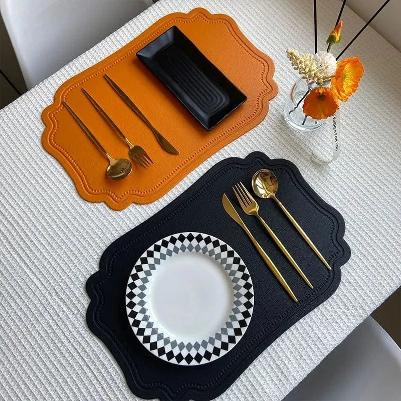 Set de table design en PVC, forme irrégulière - Univers De La Table