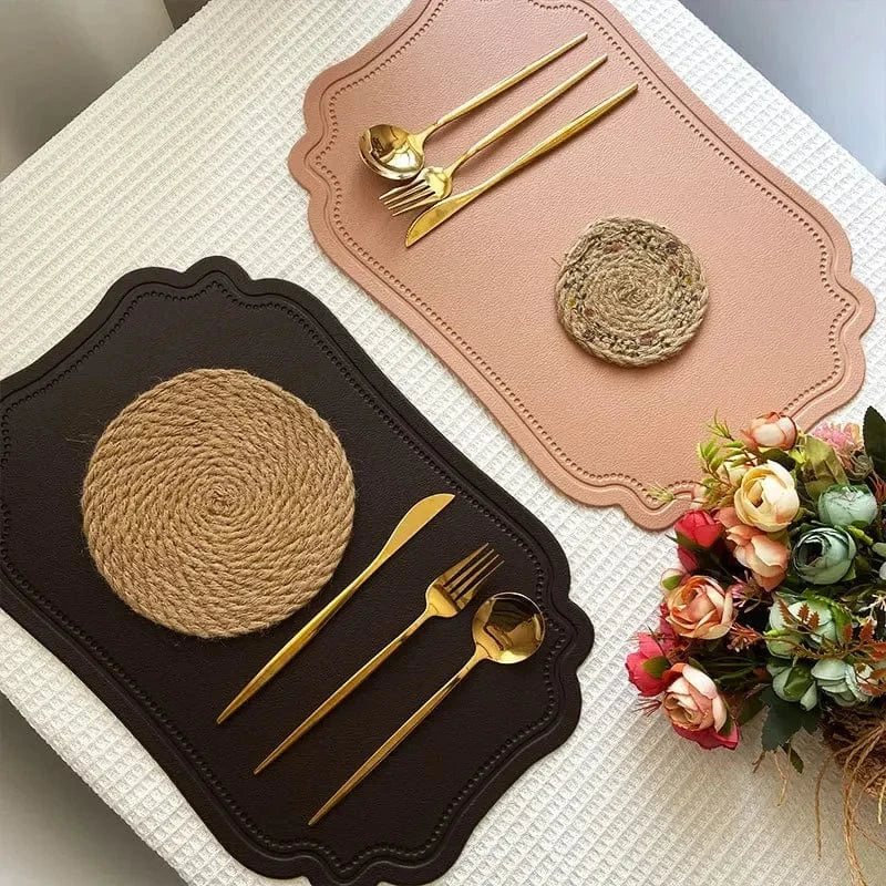 Set de table design en PVC, forme irrégulière - Univers De La Table