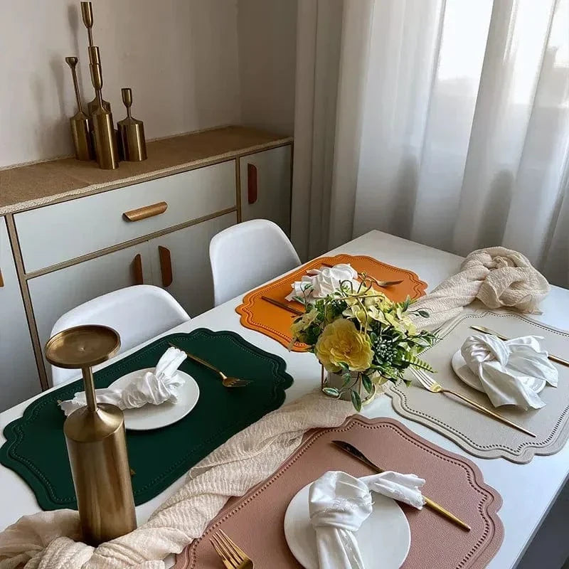 Set de table design en PVC, forme irrégulière - Univers De La Table