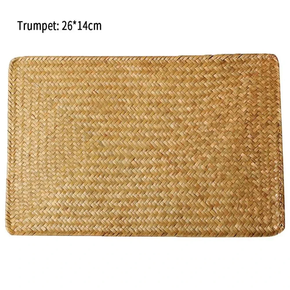 Set de table rectangulaire en rotin naturel tressé - Univers De La Table