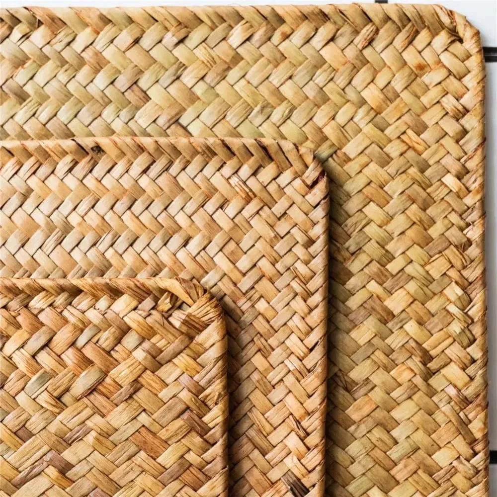 Set de table rectangulaire en rotin naturel tressé - Univers De La Table
