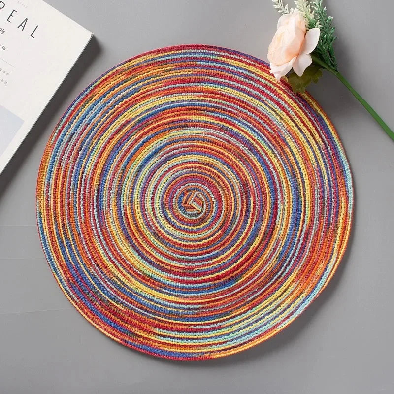 Set de table rond en bambou - 11 à 38 cm - Univers De La Table