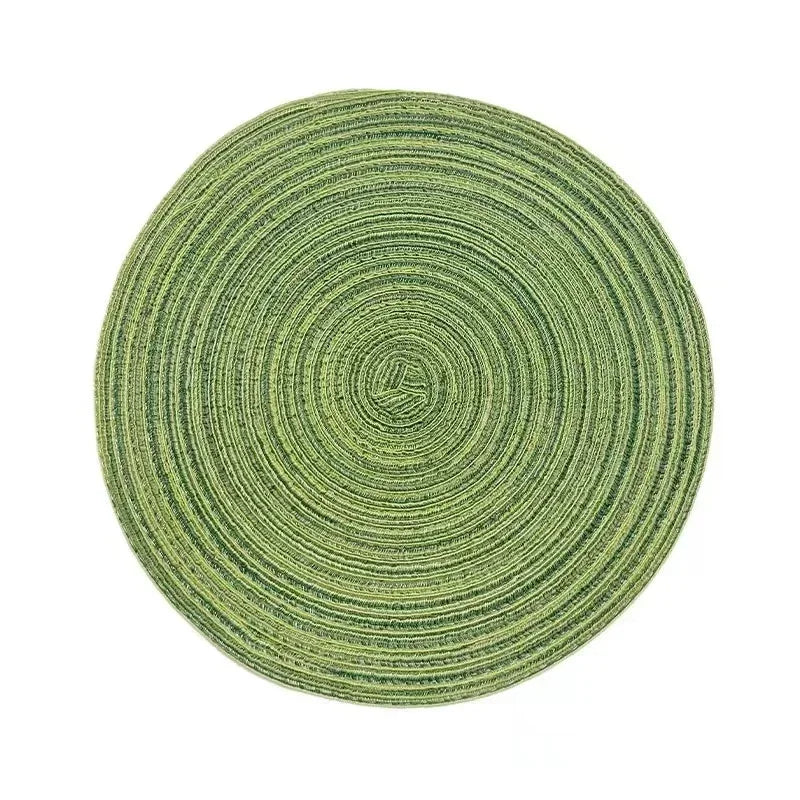 Set de table rond en bambou - 11 à 38 cm - Univers De La Table