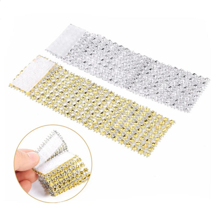 Ronds de serviette or et argent, lot de 10 - Univers De La Table