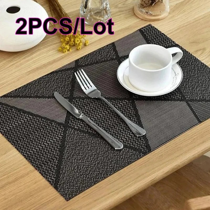 Grand set de table rectangulaire en PVC, 30 x 45 cm - Univers De La Table