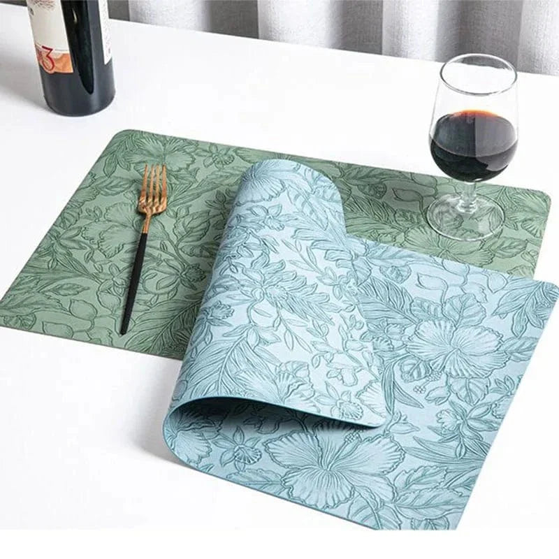 Set de table design en cuir 43 x 30 cm - 6 couleurs - Univers De La Table