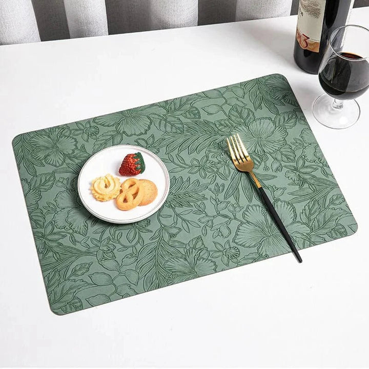 Set de table design en cuir 43 x 30 cm - 6 couleurs - Univers De La Table