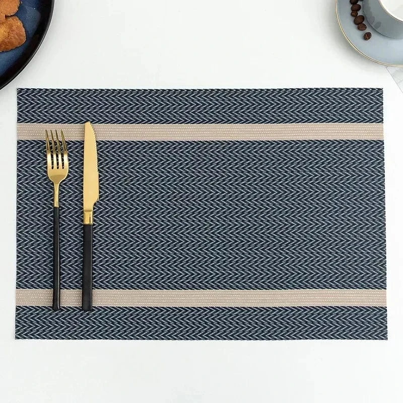 Set de table rectangulaire design lavable 30 x 45 cm - Univers De La Table