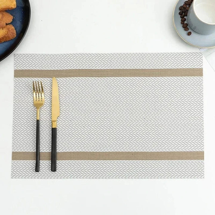 Set de table rectangulaire design lavable 30 x 45 cm - Univers De La Table