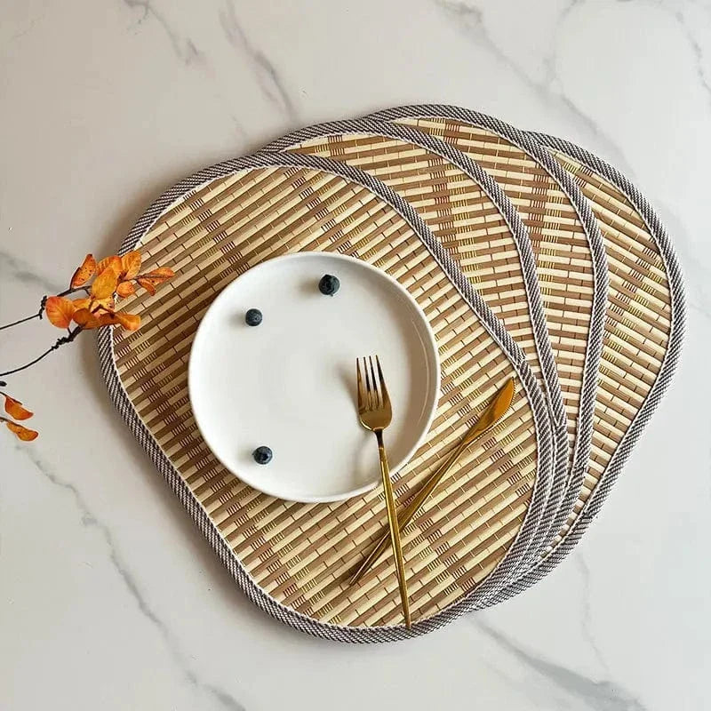 Set de table en bambou, rectangle ou ellipse - Univers De La Table