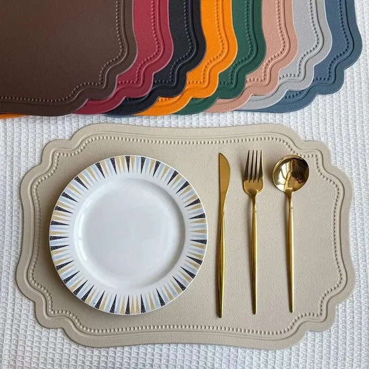 Set de table design en PVC, forme irrégulière - Univers De La Table