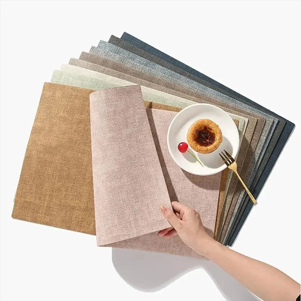 Set de table rectangulaire en similicuir, 43 x 30 cm - Univers De La Table