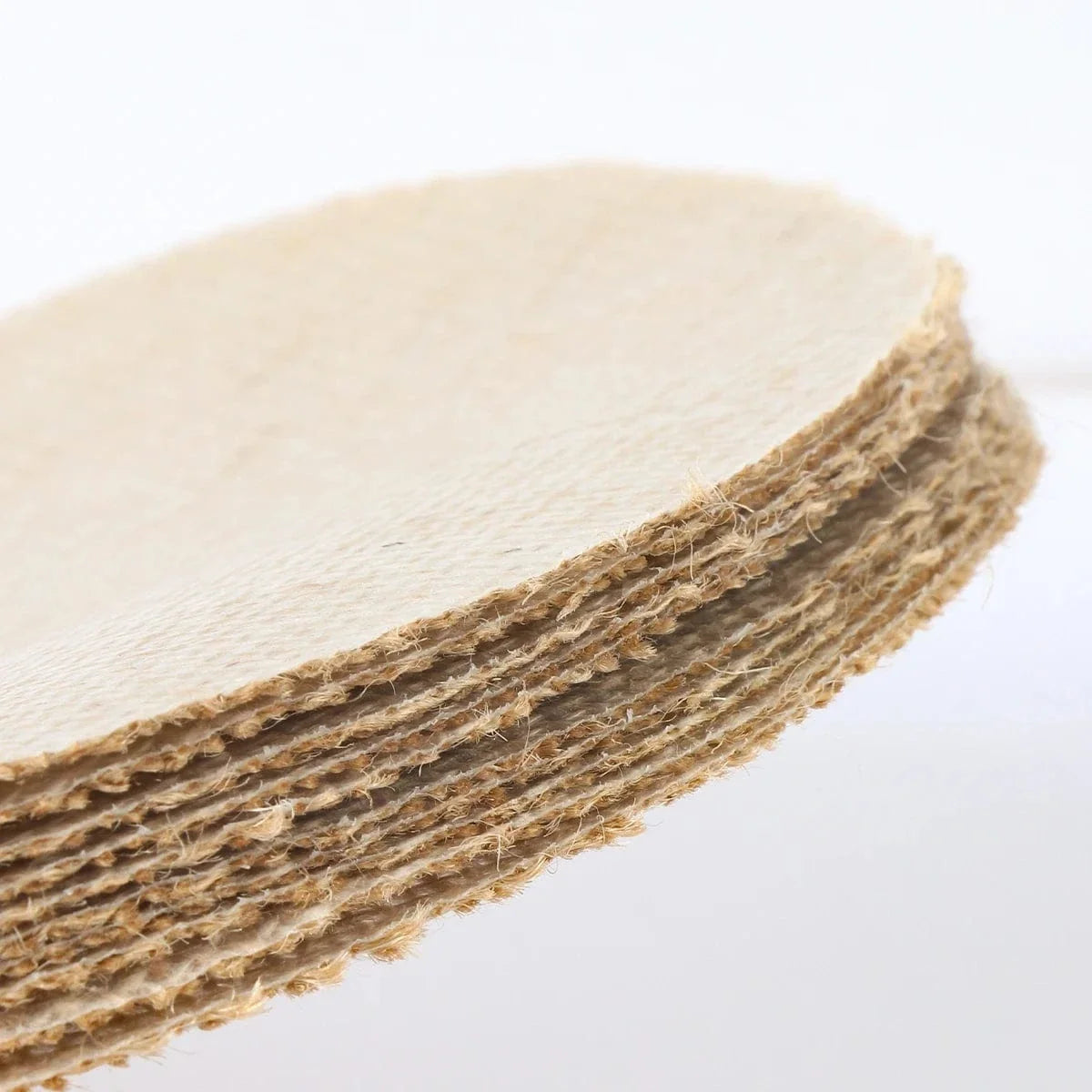 Set de table rond en lin naturel - Univers De La Table