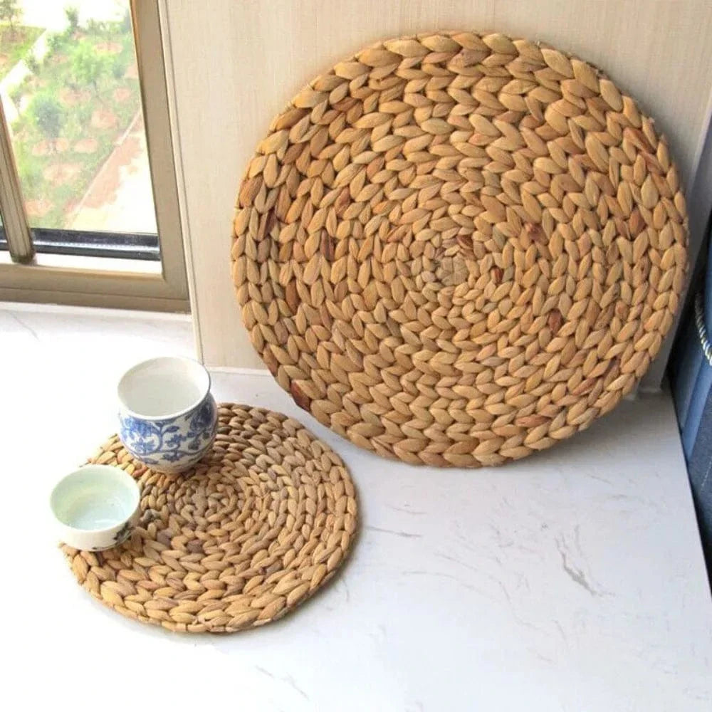 Set de table rond en rotin naturel, plusieurs tailles - Univers De La Table