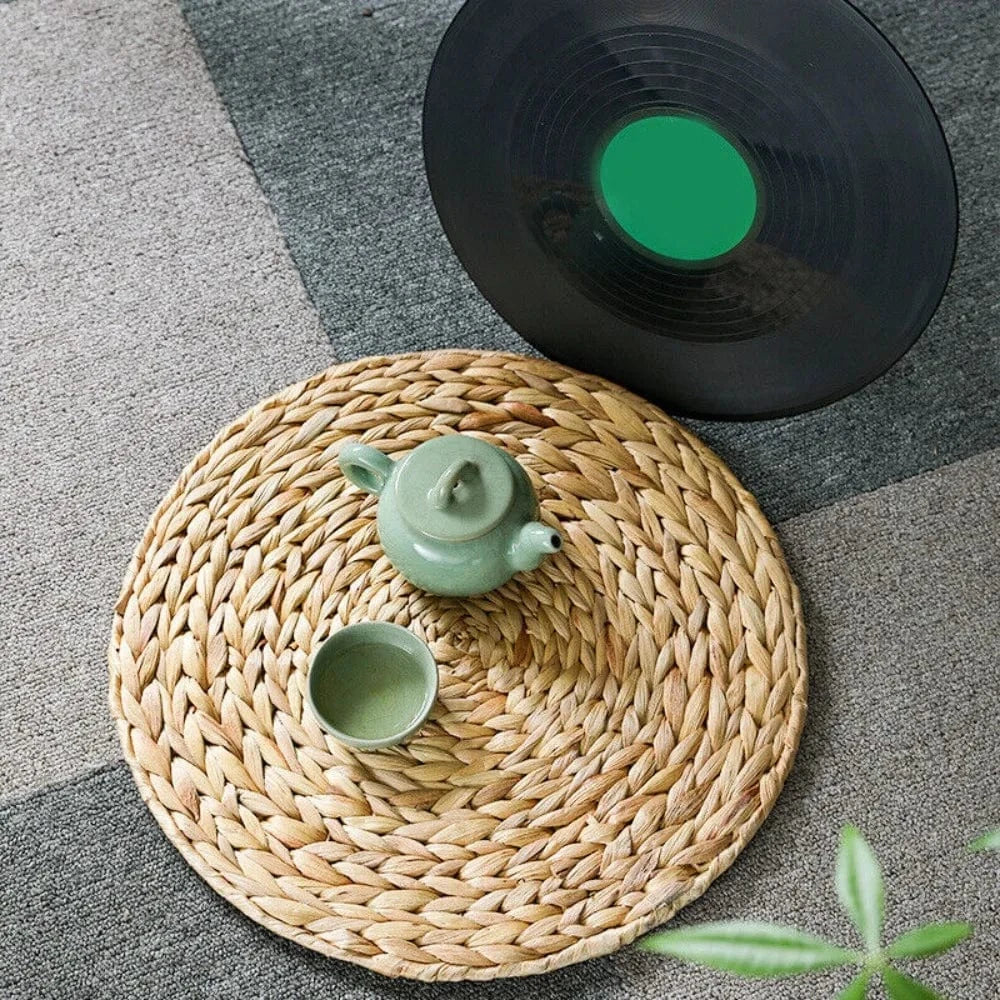 Set de table rond en rotin naturel, plusieurs tailles - Univers De La Table