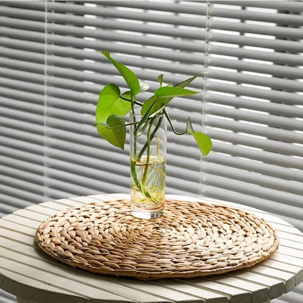 Set de table rond en rotin naturel, plusieurs tailles - Univers De La Table